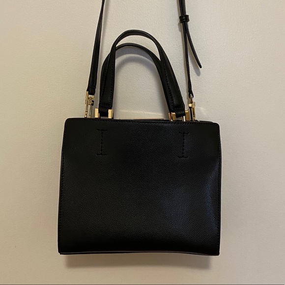 Calvin Klein Black & Gold Shoulder Bag - Picture 2 of 10